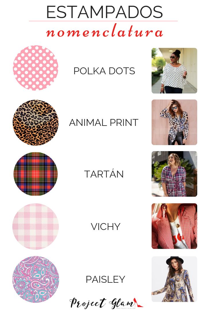 Tipos de estampados Tipos de estampados