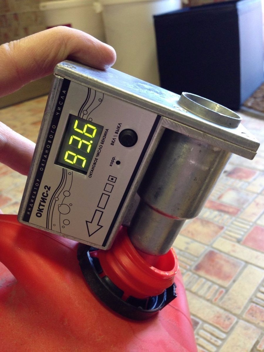 Medidor de octanaje Medidor de octanaje